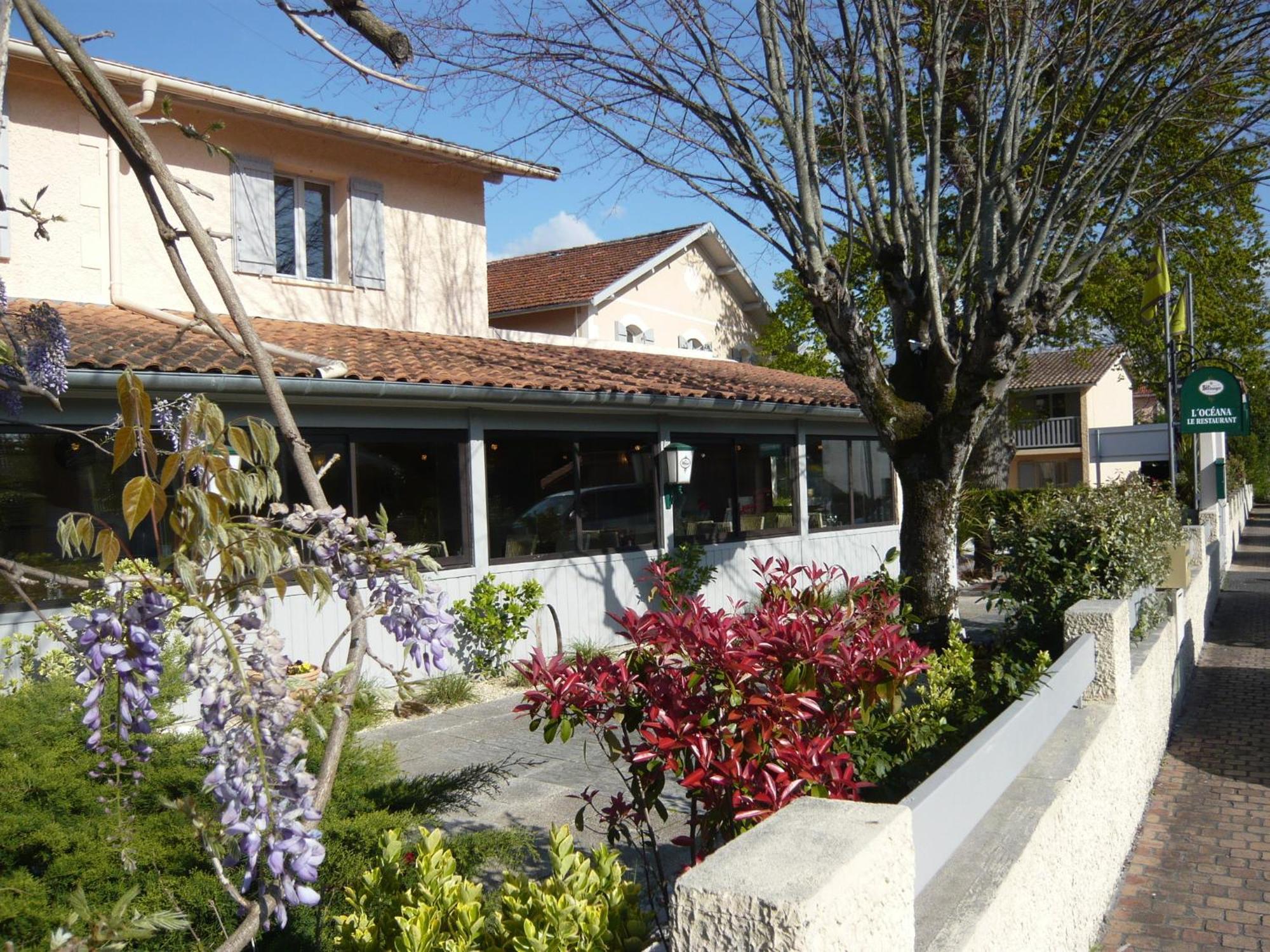 Logis Hotels - Hotel Et Restaurant L'Oceana Lanton Exterior photo